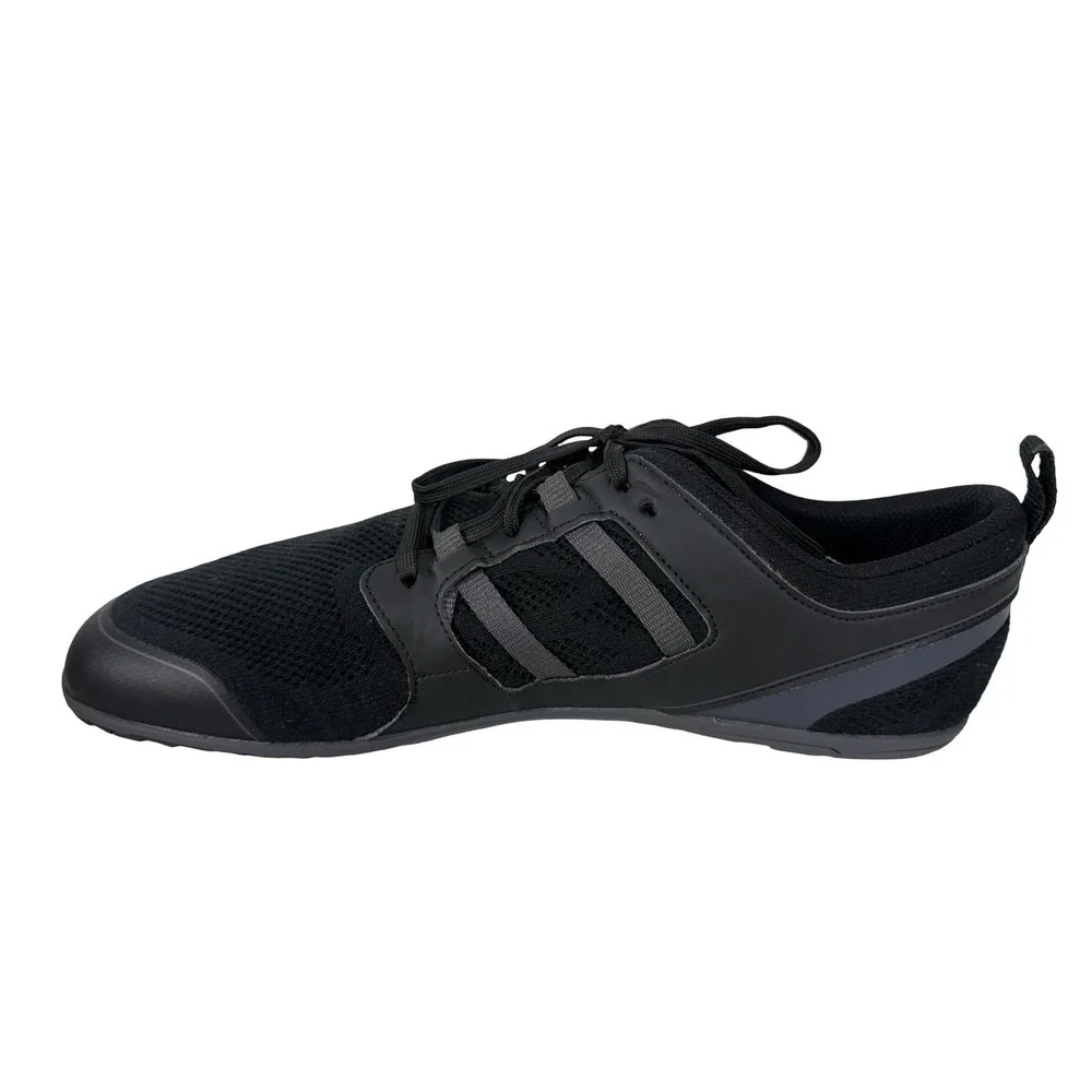 Xero Shoes Zelen Mens US 13 Zero Drop Running Shoes Black Athletic Performance